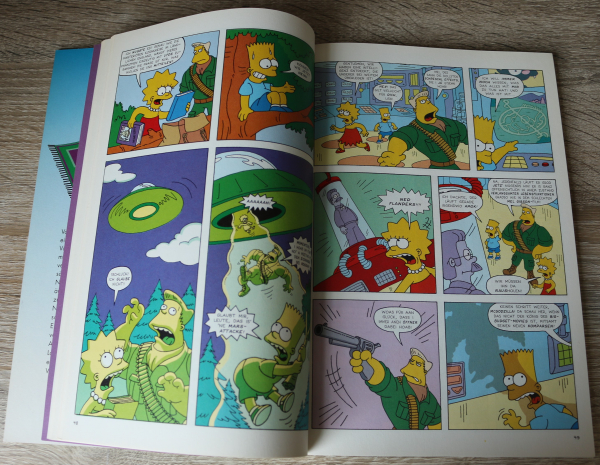 Simpsons - Sammelband - Simpsorama / Vol9 + 10 + 11 + 12 / 1990s / Comic